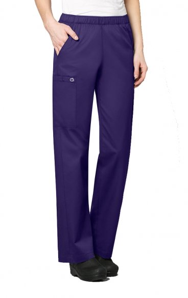 *FINAL SALE L 501T TALL WonderWork Elastic Waist Cargo Scrub Pants *FINAL SALE L 501T TALL WonderWork Elastic Waist Cargo Scrub Pants