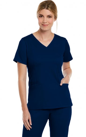 *FINAL SALE XXS 3501 Matrix Both Side V-Neck Top - Maevn *FINAL SALE XXS 3501 Matrix Both Side V-Neck Top - Maevn