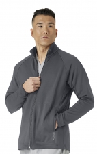 8309 WonderWink Layers Men’s Fleece Full Zip Jacket