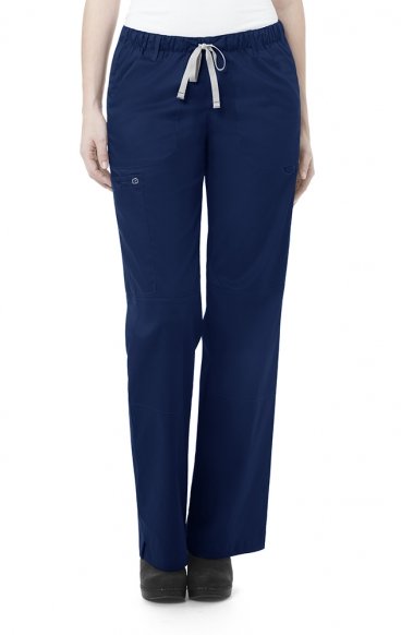 *FINAL SALE S 504T TALL WonderWORK Women’s Straight Leg Cargo Scrub Pant - 33"