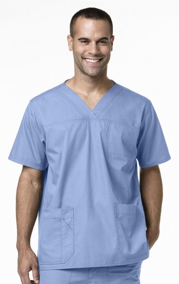 *FINAL SALE CEIL C15208 Carhartt Men's Ripstop Multi-Pocket Scrub Top