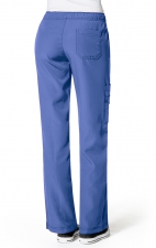5214 WonderWink Four-Stretch Cargo Scrub Pants - Fiji Blue