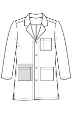 7302 Wonderlab Men’s Long Lab Coat