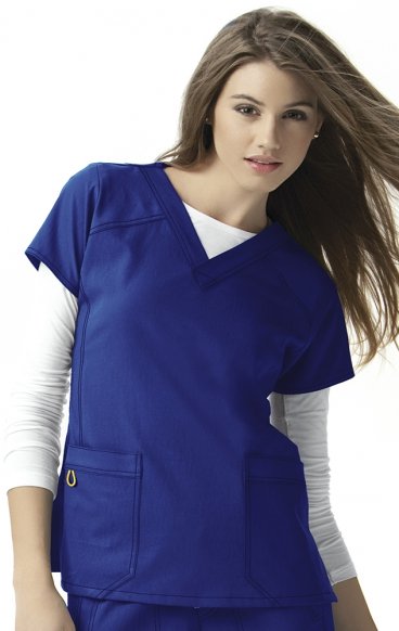 *FINAL SALE 4XL 6214 WonderWink Four-Stretch V-neck Scrub Tops *FINAL SALE 4XL 6214 WonderWink Four-Stretch V-neck Scrub Tops