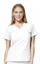 6255 W123 by WonderWink - Women's Basic V-neck Scrub Tops