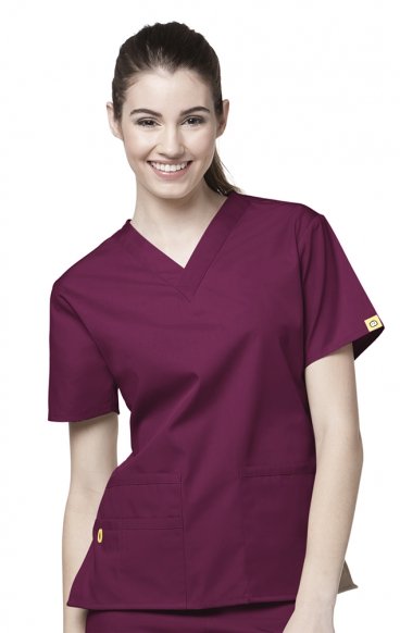 *FINAL SALE 2XL 6016 WonderWink Origins Bravo V-neck Scrub Tops