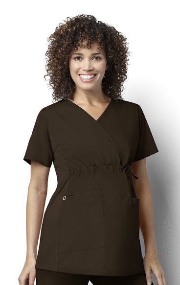 *FINAL SALE 3XL 145 WonderWORK Maternity Mock Wrap Scrub Tops *FINAL SALE 3XL 145 WonderWORK Maternity Mock Wrap Scrub Tops