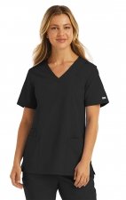 5001 Maevn Momentum Women's Double V-Neck Top