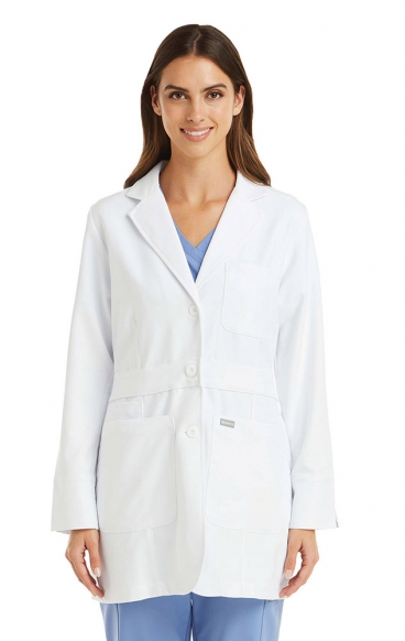 5072 Maevn Momentum Women's Mid-Length Lab Coat