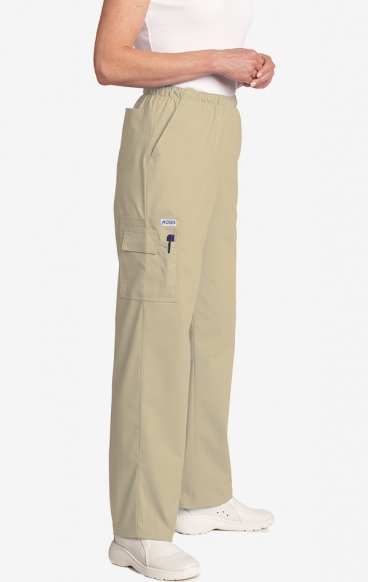 *FINAL SALE KHAKI 307P-Petite MOBB Unisex Perfect 5 Pocket Scrub Pant