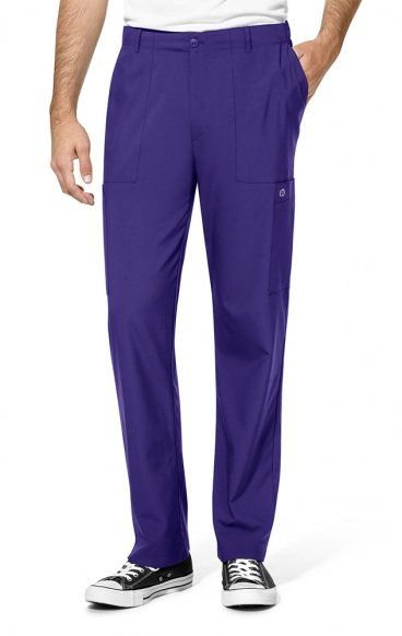 *FINAL SALE L 5355 W123 by WonderWink Men’s Flat Front Cargo Pocket Pant