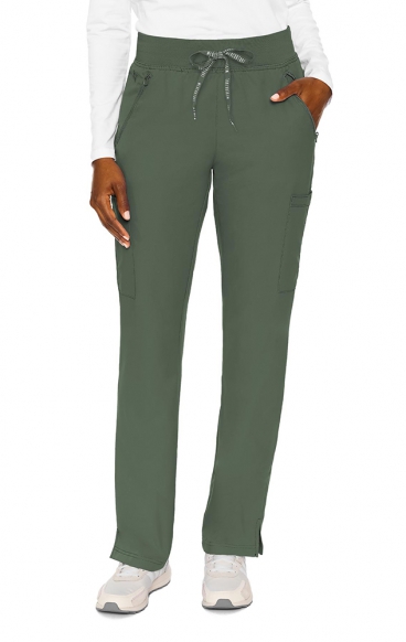 2702P Petite Med Couture Insight Zipper Scrub Pant