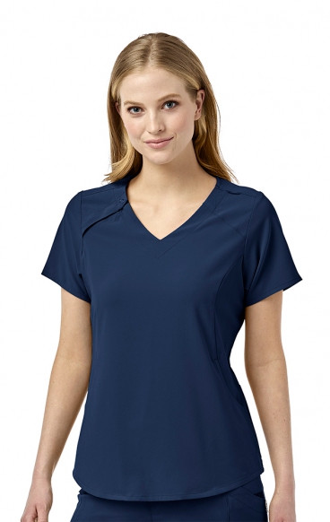 *FINAL SALE L 6234 WonderWink Renew Women’s EZ-Zip Top