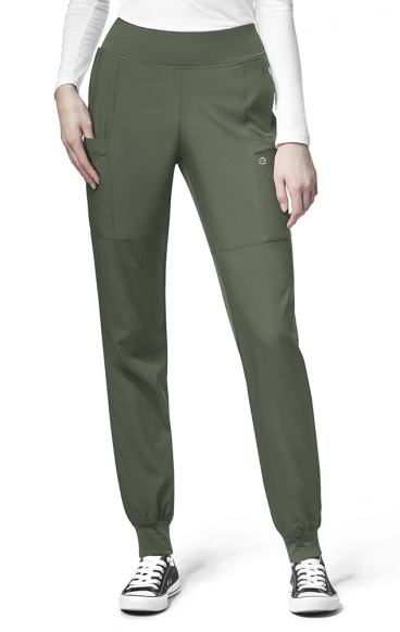 5555 W123 Comfort Waist Cargo Jogger Scrub Pants by WINK