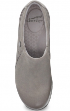 Patti Taupe Burnished Suede by Dansko - Slip Resistant & Waterproof leather