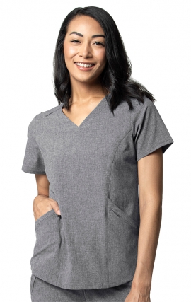 6134 WonderWink Renew Women's V-Neck Top