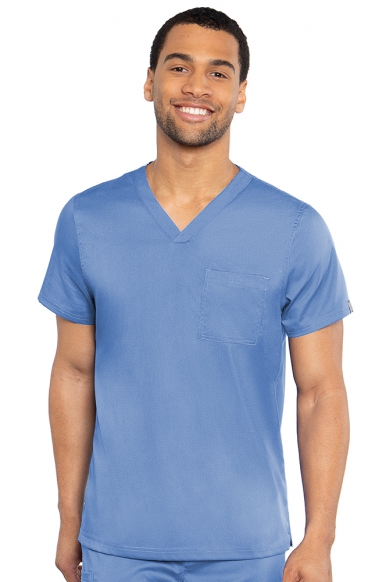 *FINAL SALE XS 7478 Med Couture Rothwear Cadence One Pocket Men's Scrub Top