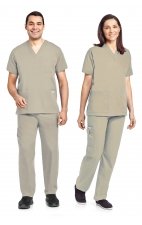 *FINAL SALE CEIL BLUE 310/307-Petite MOBB Scrub Set Top & Pant