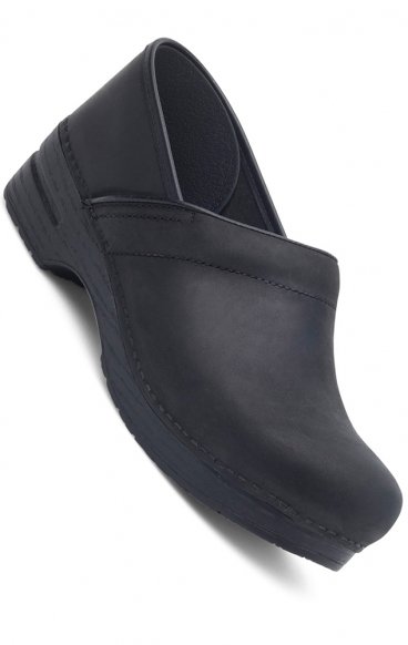 Professional Black Oiled Leather Clog by Dansko (Women's View) Professional Black Oiled Leather Clog by Dansko (Women's View)