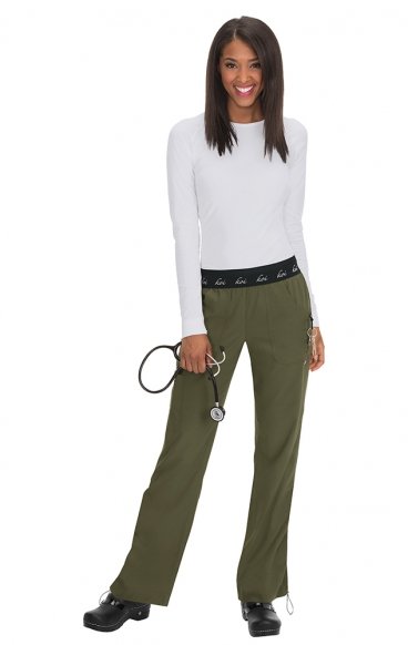 *FINAL SALE OLIVE 720 Koi Lite™ Scrubs Spirit Elastic Waist Slim Fit Pant