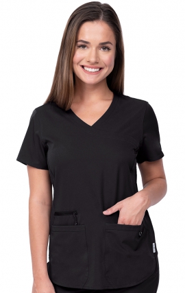 1057 Zavate Apparel Ava Therese Madi Side Knit Top