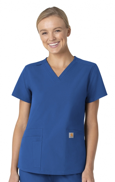 C12113 Carhartt Force Essentials Modern Fit Women's V-Neck Top