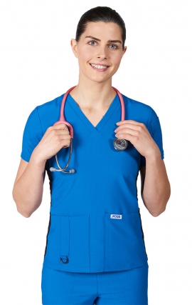 T8020 The Rose - MOBB Mentality Scrub Top