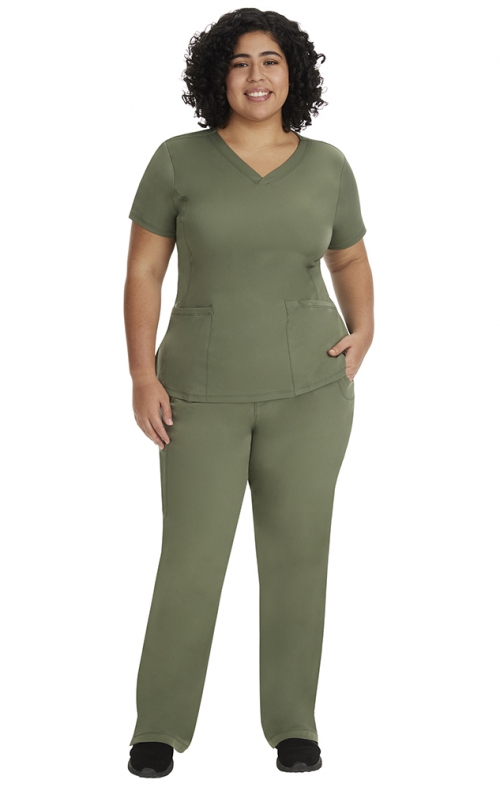HH Works by Healing Hands Monica Scrub Top, Stretchy Scrub Tops