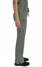 9560 Rebecca HH Works by Healing Hands 6 Pocket Drawstring Waist Straight Leg Cargo Scrub Pants