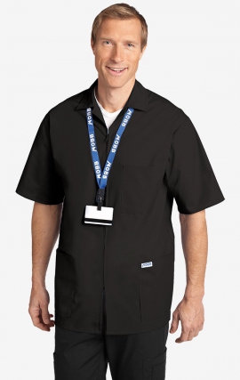 MOBB Unisex Zipper Consultation Jacket - Black (BL)
