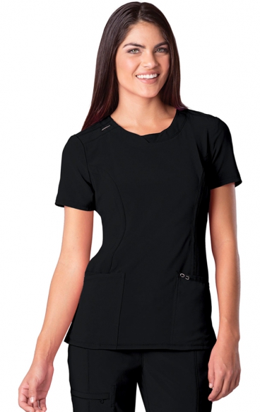 2624A Round Neck Top by Infinity with Certainty® Antimicrobial Technology