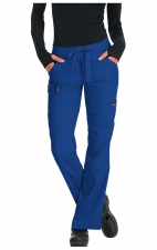 *FINAL SALE 2XL 721T TALL Koi Lite™ Scrubs Peace Drawstring Waist Slim Fit Pant