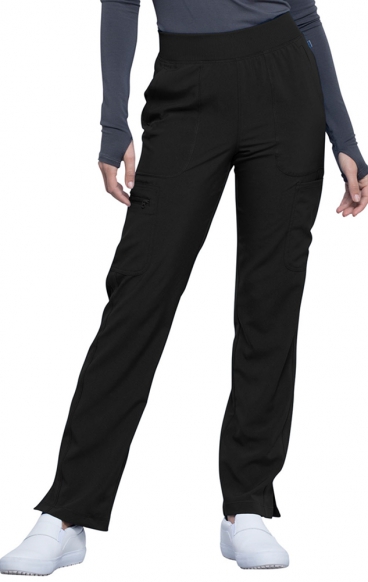 CK065AP Petite Mid Rise Tapered Leg Pull-on Pant by Infinity with Certainty® Antimicrobial Technology