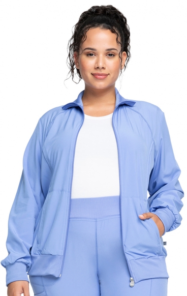 2391A Zip Front Jacket by Infinity with Certainty® Antimicrobial Technology
