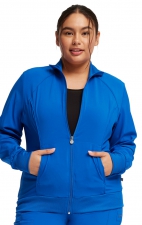 Zip Front Jacket - Cherokee Infinity - Antimicrobial