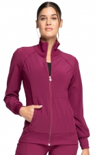 Zip Front Jacket - Cherokee Infinity - Antimicrobial