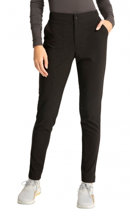 Zip Fly Front Tapered Leg Pant Cherokee Statement