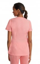 2320 Healing Hands Purple Label Jill Curved V-Neck Top