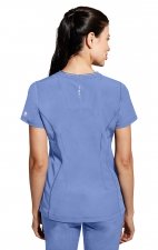 2274 Healing Hands HH360 Sonia Reflective Y-Neck Zip Top 