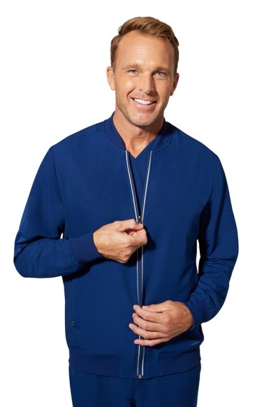 5350 Healing Hands HH360 Men's Samuel Zip-Up Bomber Jacket 5350 Healing Hands HH360 Men's Samuel Zip-Up Bomber Jacket