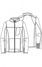 DK310 Dickies Dynamix Men's Zip Front Warm-Up Jacket