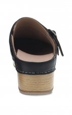 Berry Black Burnished Nubuck Mule by Dansko