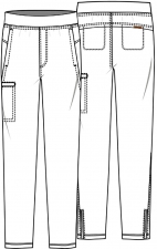 CK185 Men's Tapered Leg Pull-on Pant - Cherokee Form
