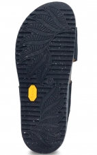 Dayna Black Suede Adjustable Double Strap Sandal by Dansko 