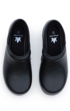 Guardian Angel Black Unisex Slip Resistant Molded EVA Step In Clog by Anywear Footwear