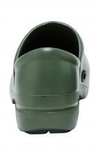 Guardian Angel Olive/Black Unisex Slip Resistant Molded EVA Step In Clog by Anywear Footwear
