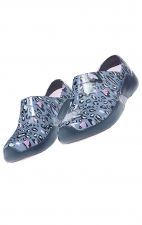 Journey Leopard Sweet Heart Unisex Slip Resistant Clog by Anywear Footwear