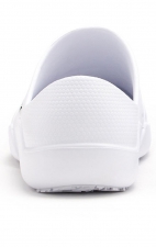 Journey White Unisex Slip Resistant Clog by Anywear Footwear