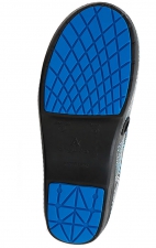 SR Angel Prismatic Spirals Blue Anti-Slip Women's Clog from Anywear Footwear