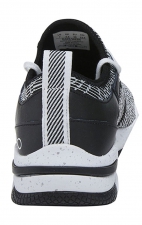 Dart White/Black Lightweight Slip Resistant Women's Sneaker from Infinity Footwear by Cherokee